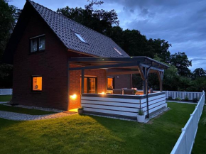 Strandhaus Mathea - ruhige Lage direkt am Fleesensee - Parkplatz, Kamin, Sauna - familienfreundlich, Göhren-Lebbin